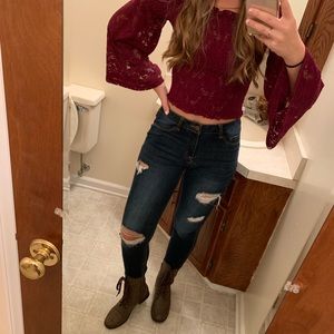 Off the shoulder top